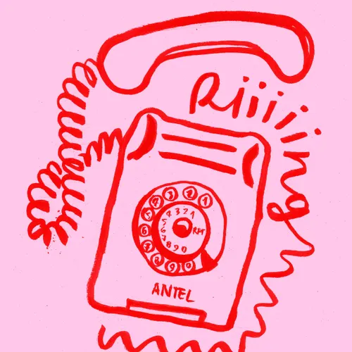 Ring rosa en Rojo - Láminas, Uruguay | Mara Estudio
