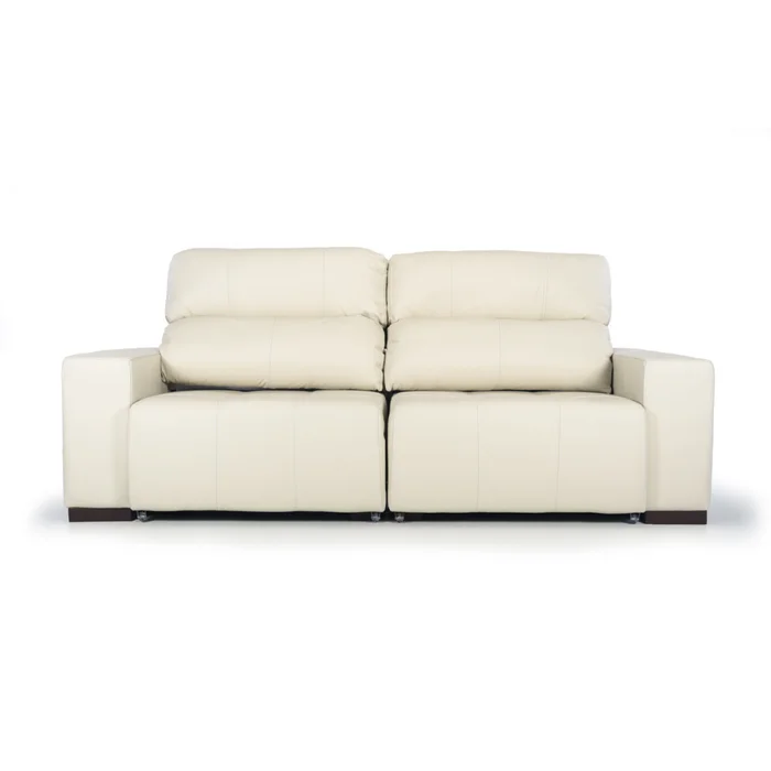 Sofá Madi Reclinable - Cuero Básico - 2 cuerpos - Arena - (Preventa) en Beige - Sillones y sofás, Uruguay | Nyr, vista 4