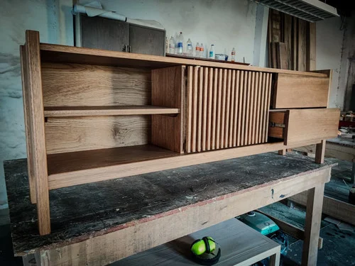 Rack Sidecar en Madera natural - Muebles para TV, Uruguay | Decoquadra, vista 3