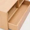 Mueble TV Helvine 4 puertas y 2 cajones chapa de roble y cristal templado 200x54cm FSC 100% en Marrón - Muebles para TV, Uruguay | Kavehome, vista 7 de 9