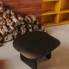 Mesa auxiliar Pirita de madera maciza de roble con - acabado negro 70,6 x 70 cm FSC 100% en Negro - Mesas de arrimo, Uruguay | Kavehome, vista 2 de 7
