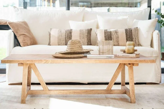 MESA SIERRA - 1.50 X 0.80 en Madera natural - Mesas de living, Uruguay | La Iberica, vista 19