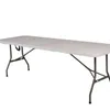 MESA PLEGABLE POLIPROPILENO 240 CM en Blanco - Muebles para el exterior, Uruguay | Alfa Ventas, vista 3 de 5