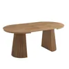 Mesa De Comedor Extensible Mdf Natural-beige Alma en Madera natural - Mesas de comedor, Uruguay | Divino, vista 1 de 3
