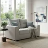 SOFA 2 CUERPOS - TAPIZADO TELA GRIS CLARO en Gris - Sillones y sofás, Uruguay | Champagne Home, vista 2 de 5