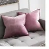 Almohadón Velvet Pink Purple con borde en Multicolor - Textiles, Uruguay | Finkel, vista 1 de 3