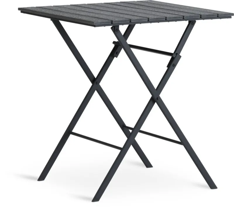 Mesa bistró SANDVIKA 65x65 negro en Negro - Muebles para el exterior, Uruguay | JYSK