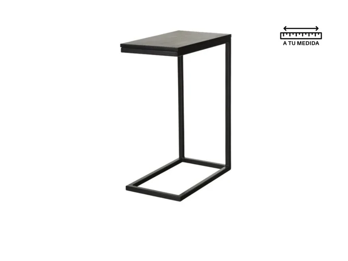 Mesa Auxiliar BLACK en Negro - Mesas de living, Uruguay | Finkel