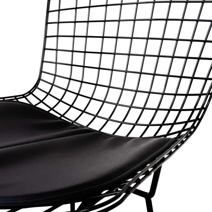 Silla Metal Negro Bertoia C-451 en Negro - Sillas, Uruguay | Divino, vista 7