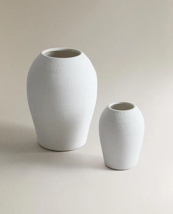 JARRÓN CERÁMICA TEXTURA - Jarrones, Uruguay | Zara Home, vista 2