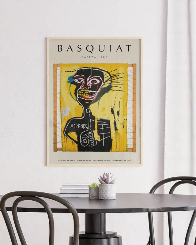 Basquiat - Cabeza, 1982 en Multicolor - Láminas, Uruguay | La Cuadrería, vista 3