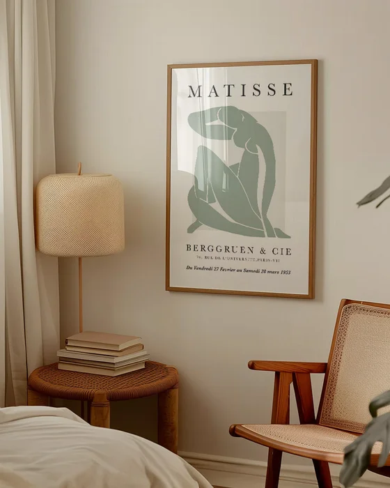 Matisse - Verde agua N.01 en Verde - Láminas, Uruguay | La Cuadrería, vista 2