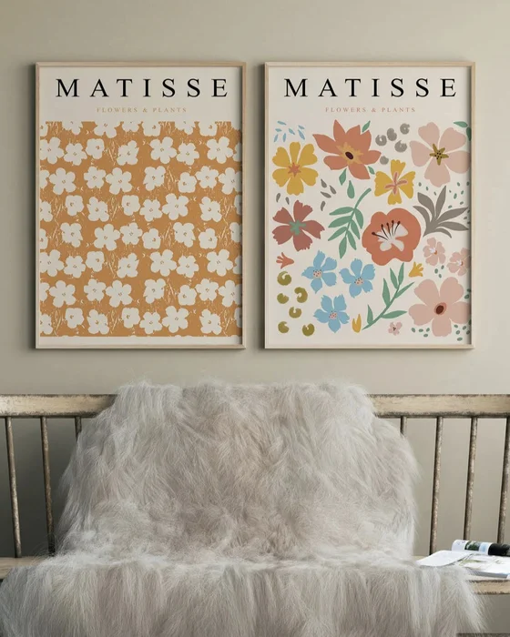 Matisse - Flower Collection N.01 en Multicolor - Láminas, Uruguay | La Cuadrería