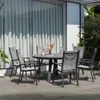 Mesa redonda de Patio Diámetro 119cm - Urbanite - Gris en Gris - Mesas de comedor, Uruguay | Ecowood, vista 2 de 5