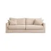 SOFA BISCARROSSE LINO FRANCES 206CM BEIGE - Sillones y sofás, Uruguay | Masinfinito Casa, vista 1 de 5