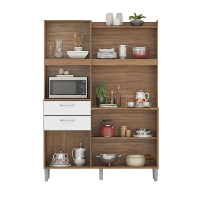 Kit De Cocina Completa 5 Puertas 3 Cajones Y Patas 100% Mdp Blanco - Cómodas, Uruguay | Soy Hogar, vista 6