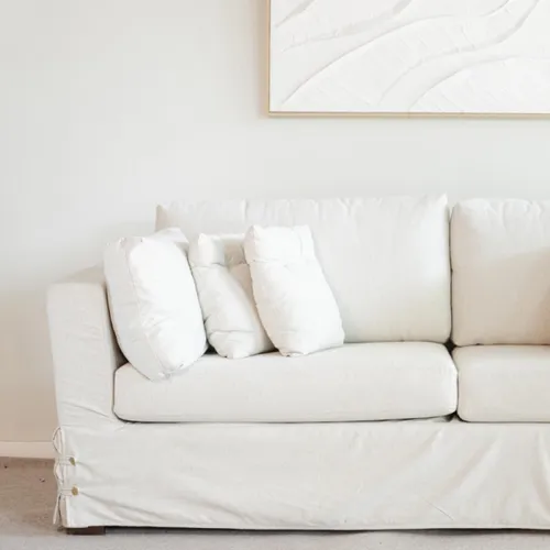 Sofá Livorno - 2 cuerpos en Blanco - Sillones y sofás, Uruguay | Fabrica Italiana