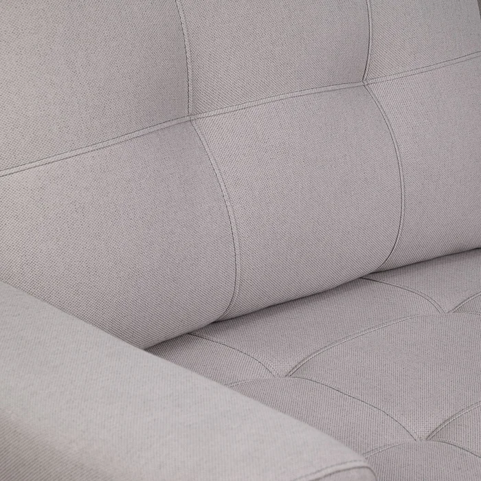 Sillón 2 Cuerpos Tela Gris Piria en Gris - Sillones y sofás, Uruguay | Divino, vista 4