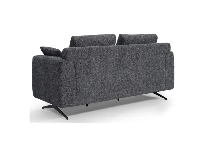 Sofa 2 cps MAGNUS - Gris Oscuro en Gris - Sillones y sofás, Uruguay | Finkel, vista 3