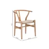 Silla Wishbone en Madera natural - Sillas, Uruguay | La Cueva Muebles, vista 7 de 8