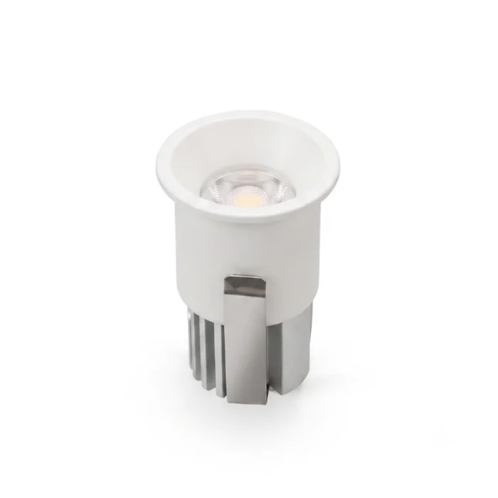 Mini Downlight LED 3W Blanco Luz Cálida en Blanco - Lámparas colgantes, Uruguay | Serlux