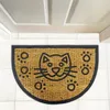 FELPUDO COCO/GOMA SEMICIRCULO 40x60CM H.1CM GATO - Textiles, Uruguay | Decohogar, vista 3 de 3