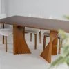 Mesa Leque - 160 x 100 tapa recta en Marrón - Mesas de comedor, Uruguay | Fabrica Italiana, vista 1 de 5
