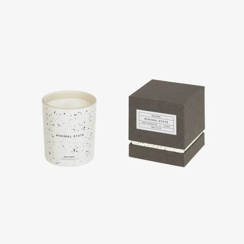 Vela aromática Minimal State 180 gr en Blanco - Velas y Portavelas, Uruguay | Kavehome