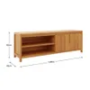 Rack Nature Rústico Claro - Muebles para TV, Uruguay | Aihaus, vista 2 de 2