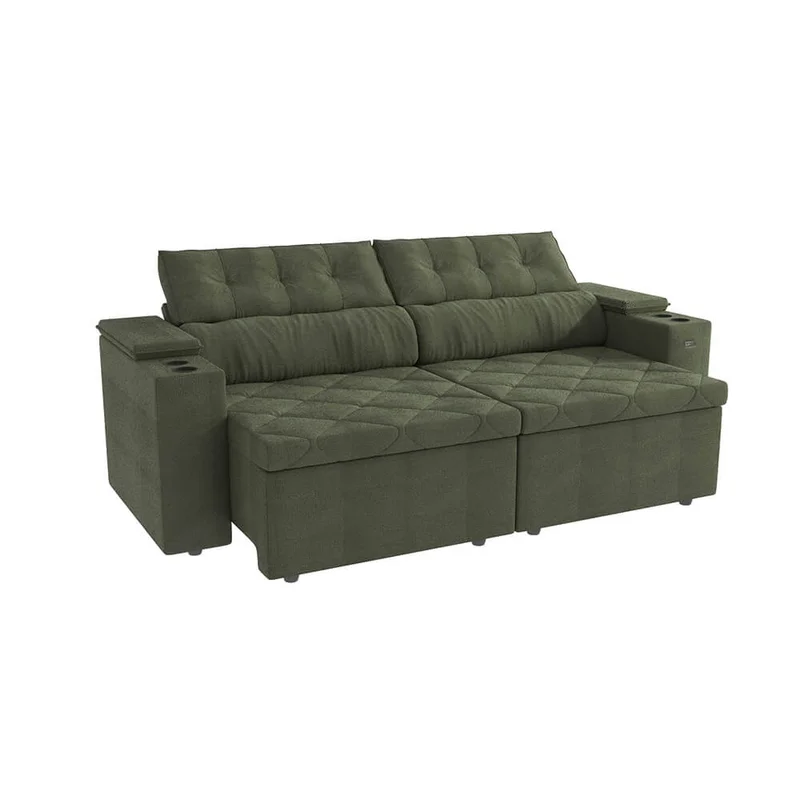 Sofa Otto 260CM - Retractil/Reclinable en Beige - Sillones y sofás, Uruguay | Balton, vista 21