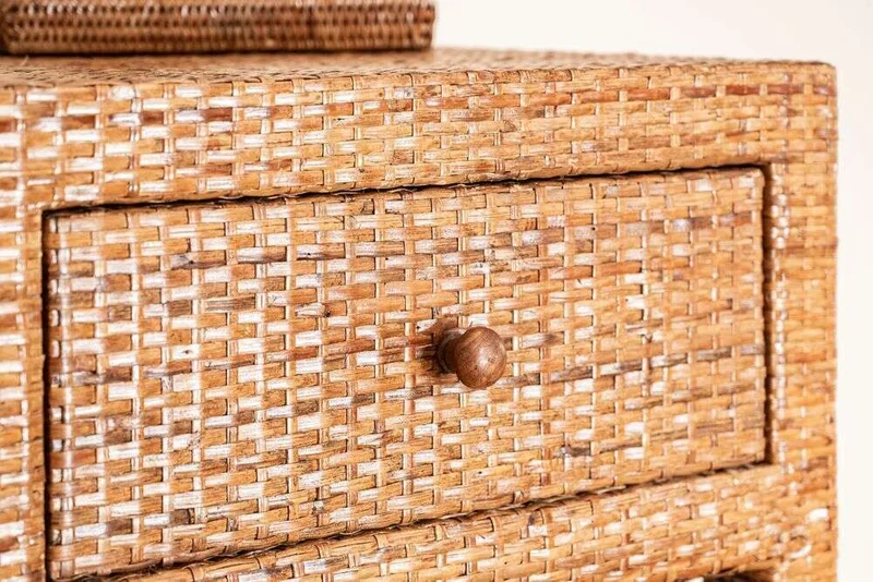 MESA DE LUZ RATTAN en Marrón - Mesas de luz, Uruguay | La Iberica, vista 5