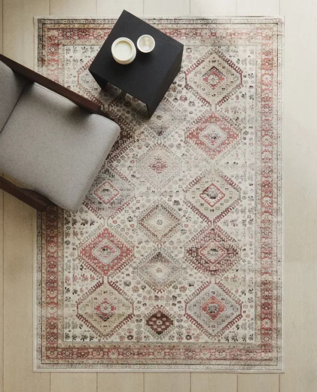 ALFOMBRA RECTANGULAR EFECTO VINTAGE en Multicolor - Textiles, Uruguay | Zara Home, vista 1 de 6
