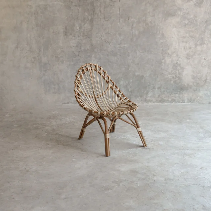 Butaca Rattan Marron Mojave Marron Claro en Marrón - Sillones y sofás, Uruguay | Divino, vista 3