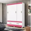 Ropero Suecia New Castaño/Avela Flex - Roperos y placares, Uruguay | Que Sal Muebleria, vista 2 de 13