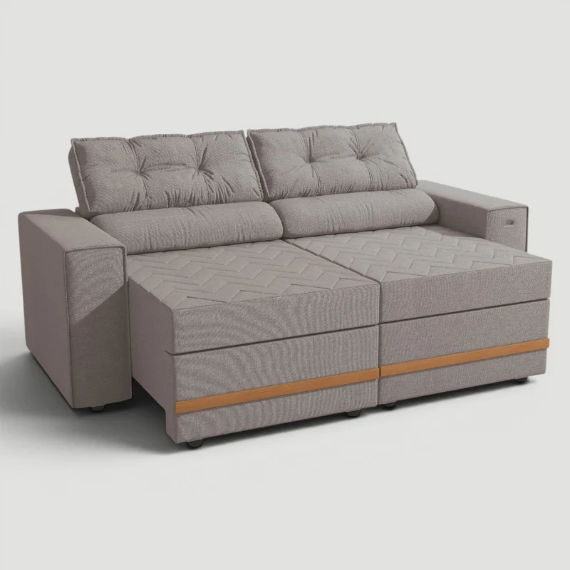 Sofa Havana 206CM - Retractil/Reclinable en Beige - Sillones y sofás, Uruguay | Balton, vista 5