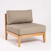 MODULO CANNES ACQUABLOCK FENDI 70x74x66CM JATOBA - Muebles para el exterior, Uruguay | Vinibel, vista 1 de 3