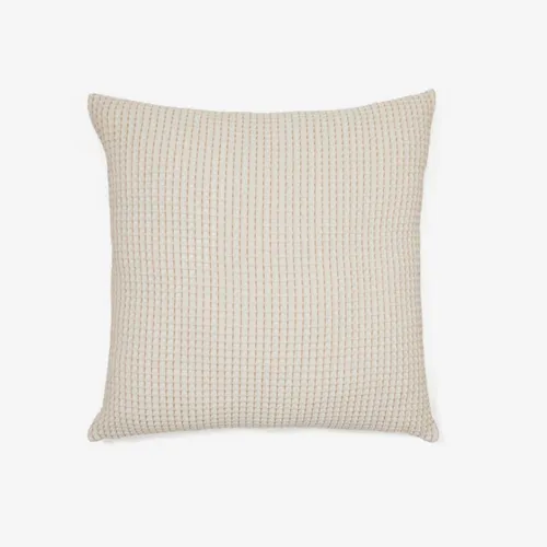 Set Senara de 2 almohadones de algodón beige 45 x 45 cm en Beige - Textiles, Uruguay | Kavehome