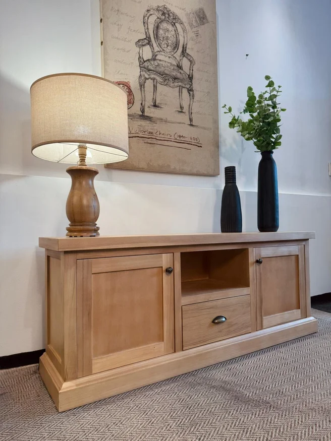 Rack Moldura Recta en Marrón - Muebles para TV, Uruguay | Marvic, vista 2