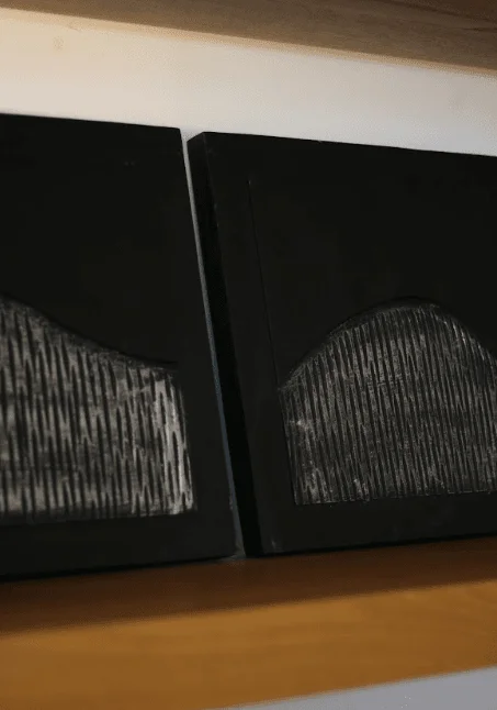 ARTE TRIBAL SET X3 NEGRO en Negro - Espejos, Uruguay | Masinfinito Casa, vista 3