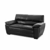 Sillón 100% Cuero - 2 Cuerpos Premium - Negro en Negro - Sillones y sofás, Uruguay | Nario Hogar, vista 2 de 2