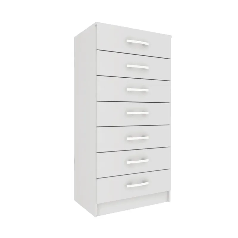 Comodas Cajoneras 7 Cajones Dormitorio Demolición 071 en Blanco - Cómodas, Uruguay | Soy Hogar
