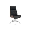 Asiento Gerencial Alto Madera-y-pu Negro Confort en Negro - Escritorios y sillas de escritorio, Uruguay | Divino, vista 2 de 4