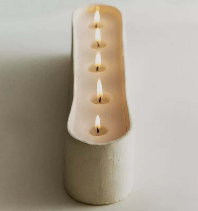 VELA DECORATIVA ALARGADA CERÁMICA - Velas y Portavelas, Uruguay | Zara Home