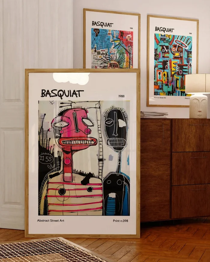 Basquiat - Dustheads 2 en Multicolor - Láminas, Uruguay | La Cuadrería, vista 2