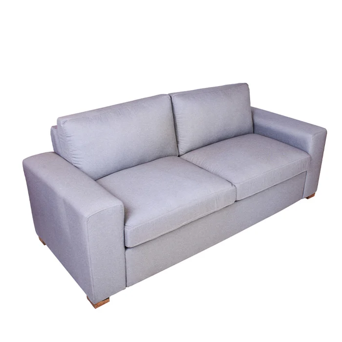 Sillón recto 3 cuerpos 2,05 m — Serra Amoblamientos en Gris - Sillones y sofás, Uruguay | Serra Amoblamientos, vista 2