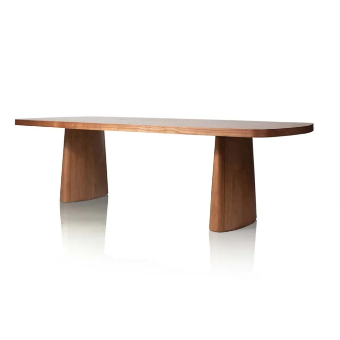 Mesa De Comedor Madera Marron Florencia en Madera natural - Mesas de comedor, Uruguay | Divino, vista 2