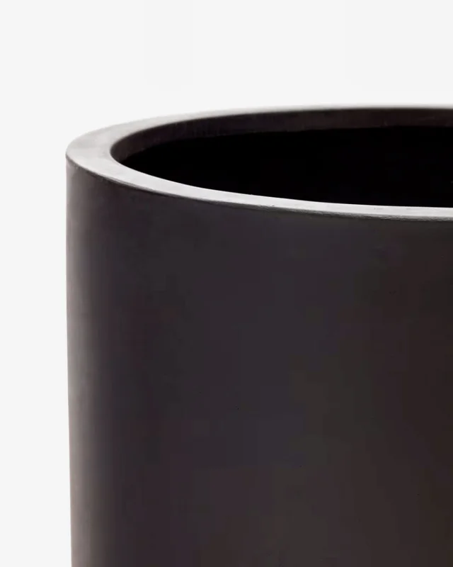 Macetero Aiguablava de cemento - negro Ø 52 cm en Negro - Macetas, Uruguay | Kavehome, vista 4