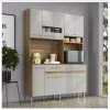 Kit Mueble De Cocina 10 Puertas 2 Cajones - Aparadores y recibidores, Uruguay | Soy Hogar, vista 2