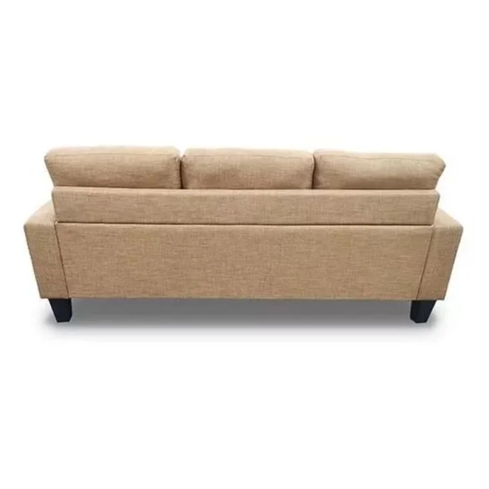 Sillon 3 cuerpos con chaise Herbie - Beige en Beige - Sillones y sofás, Uruguay | La Cueva Muebles, vista 6