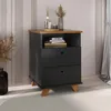 Cajonera Mdf Marron Sky en Gris - Bibliotecas, Uruguay | Divino, vista 7 de 9